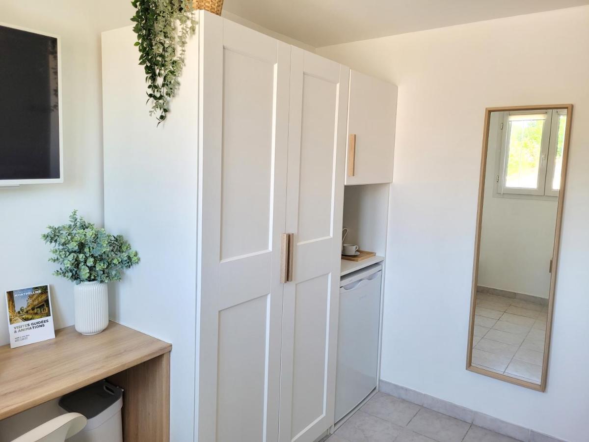 Chambre Climatisee Lit Double - Proche Tram & Centre Montpellier Zewnętrze zdjęcie